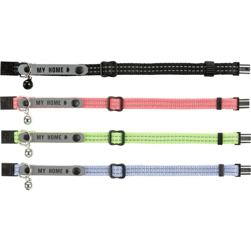 Нашийник для кішок Trixie Мій будинок світловідбиваючий з адресником - фото 2