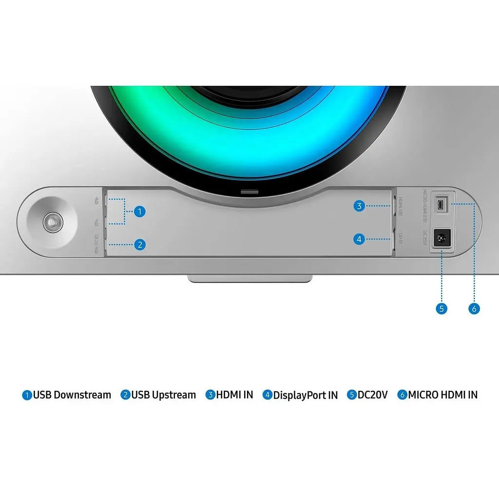 Монітор 49" Samsung Odyssey G9 S49CG954 Curved 5K OLED 240Hz (LS49CG954SIXUA) Б/в - фото 10
