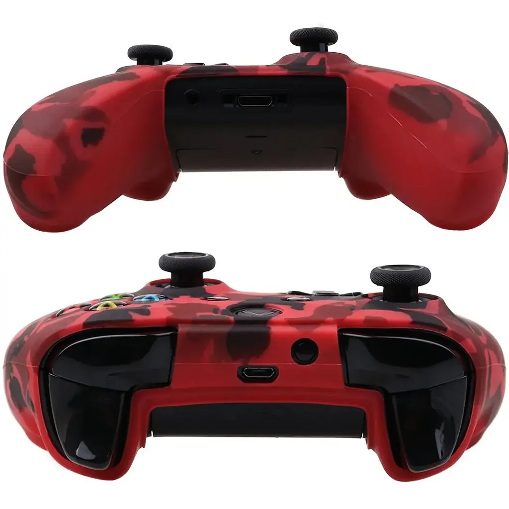 Чехол на геймпад Dobe Silicone Case для Xbox Series X/S Controller Red Camouflage [74252] - фото 3