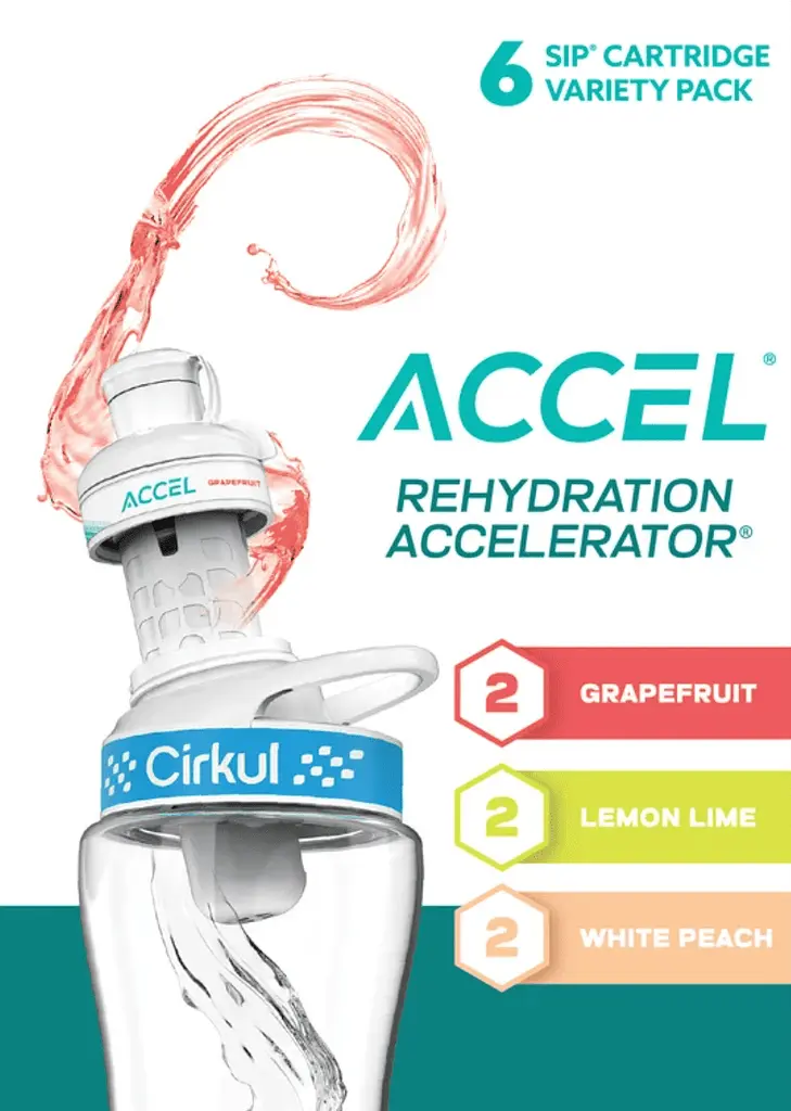 Набір картриджів для напоїв Cirkul Accel Electrolytes Flavor Water Variety Pack 6 шт - фото 3