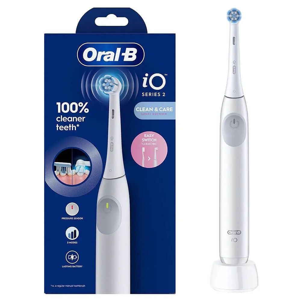 Електрична зубна щітка Oral-B iO Series 2 iOS2.1C9.0 Білий Sensi Edition