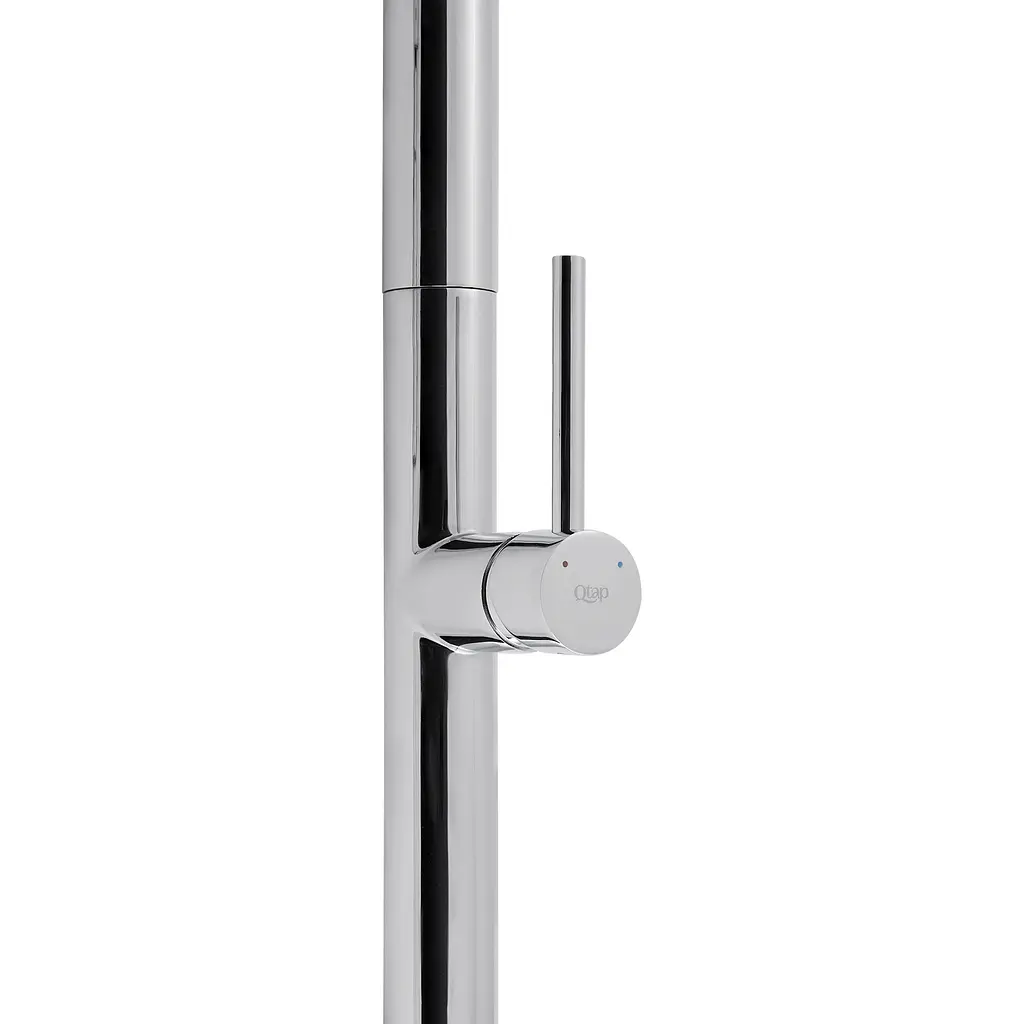 Смеситель для кухни Qtap Lenicka с выдвижным изливом QTLEN9138103UC Chrome, Хром - фото 6