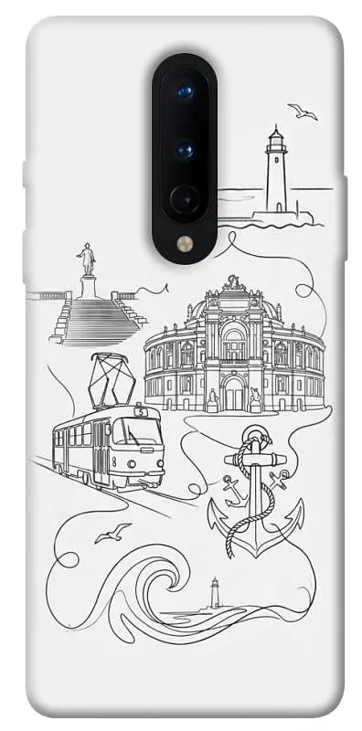 TPU чохол Demsky Odesa spirit для OnePlus 8