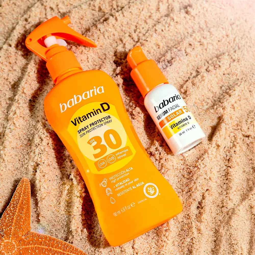 Спрей солнцезащитный для тела Babaria Spray Protector Vitamin D SPF30, 200 мл - фото 4