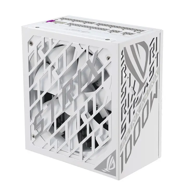 Блок живлення Asus ROG Strix 1000W Platinum White Edition (90YE00W4-B0NA00) - фото 3