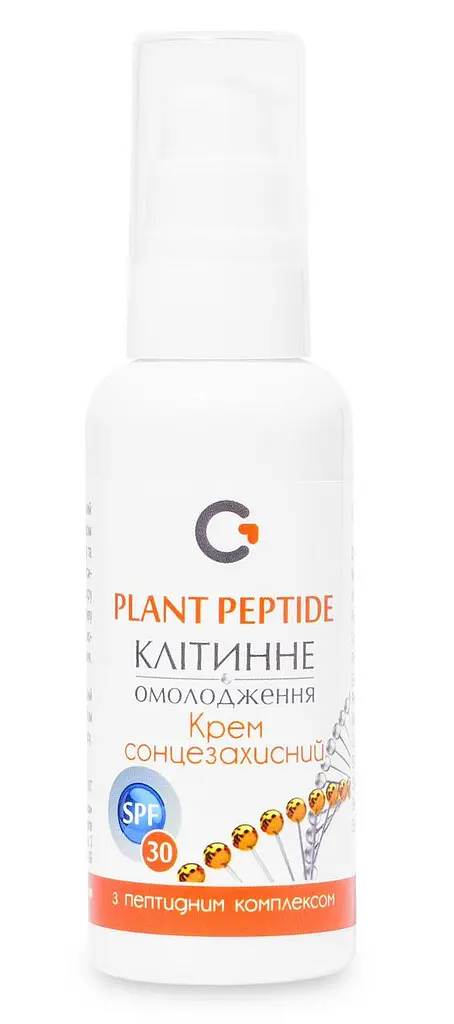 Крем для обличчя сонцезахисний "Клітинне омолодження SPF 30" 50мл., Грін-Віза. - фото 4