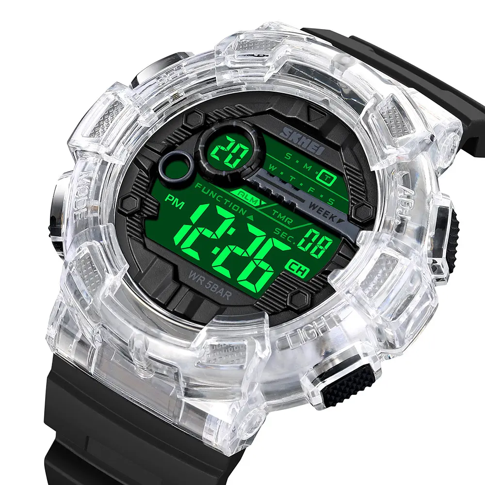 Наручний годинник чоловічий 2110WT White Skmei acs0030269 - фото 2