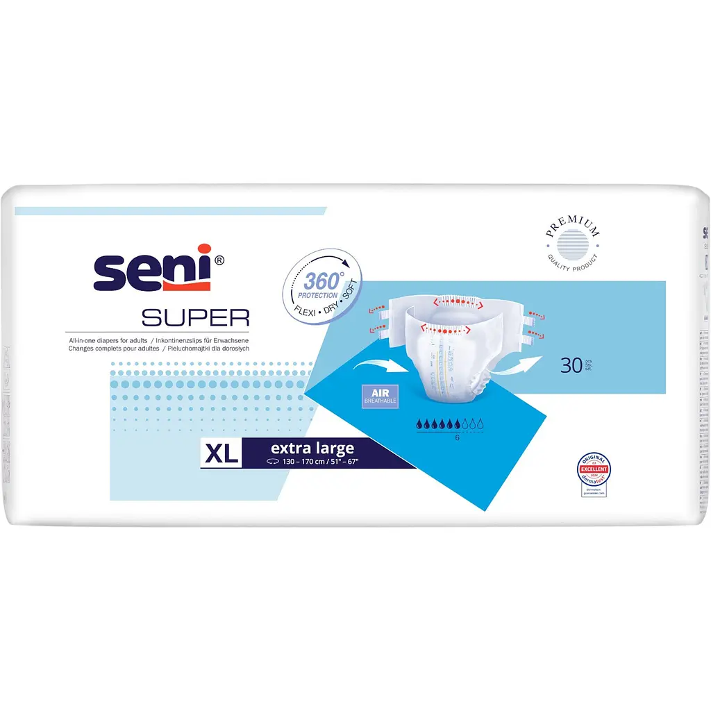 Підгузки для дорослих Seni Super Еxtra large 4, 30 шт.