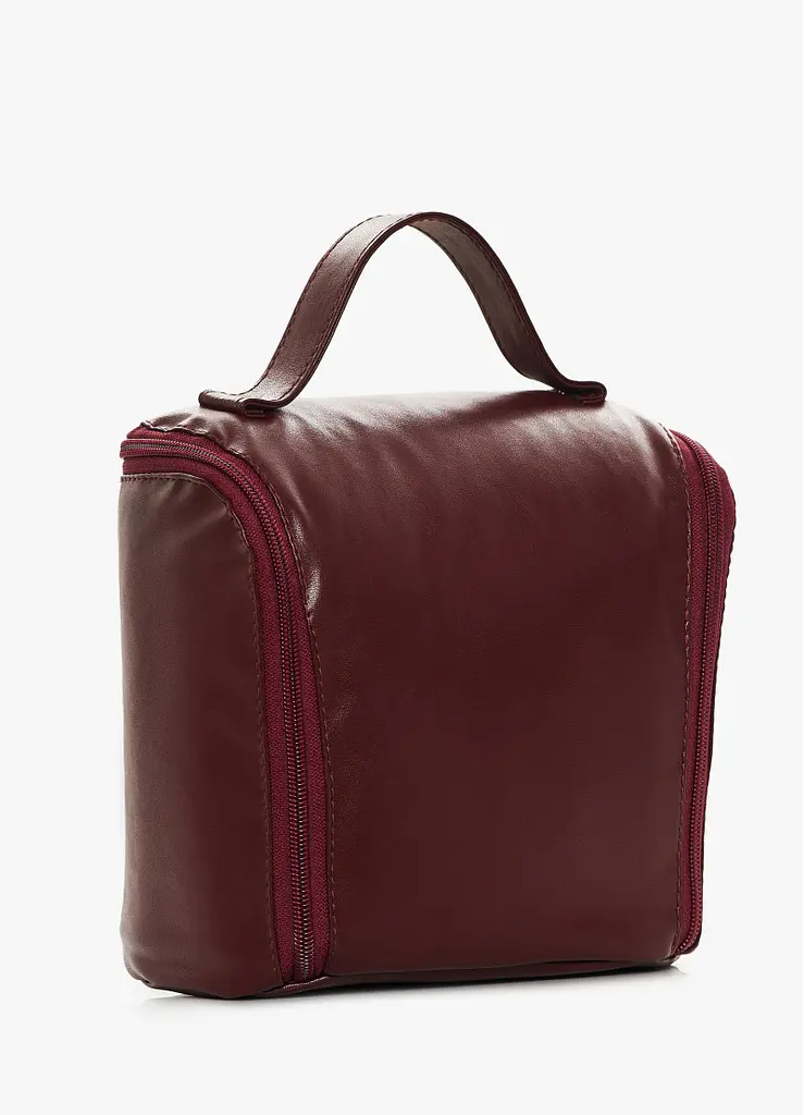Жіноча косметичка Sambag Candy Box бордо 20 х 19 х 14 см (30411013) - фото 2