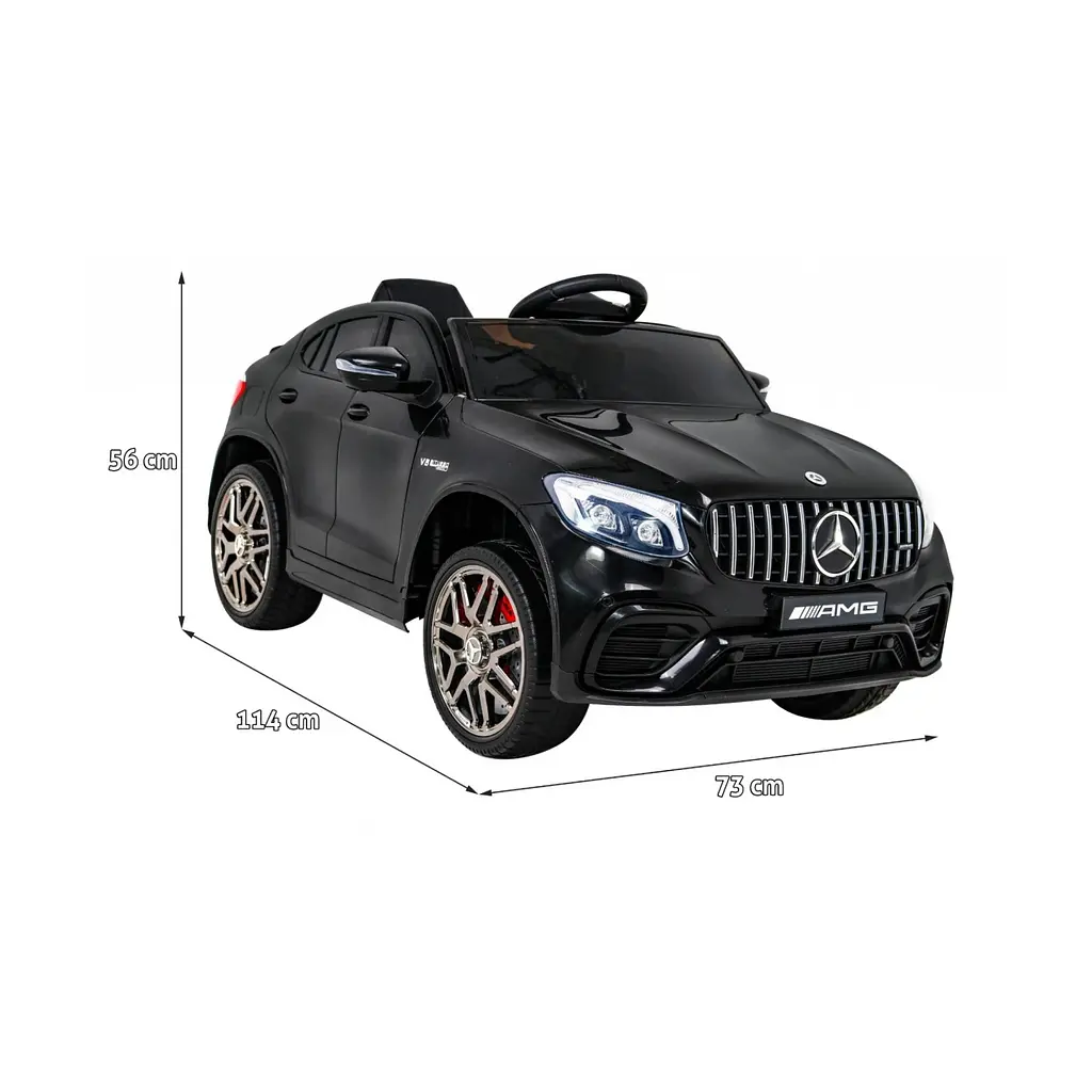 Электромобиль Ramiz Mercedes Benz GLC63S 12 В, Black (PA.QLS-5688.CZ) - фото 2