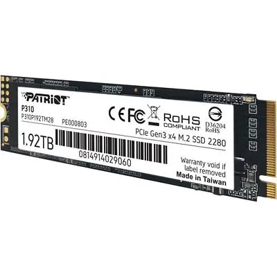 Накопитель SSD M.2 2280 1.92TB Patriot (P310P192TM28) - фото 3