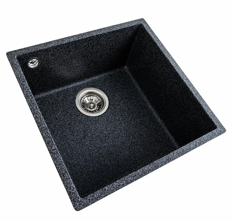 Кухонна мийка Platinum 4040 RUBA матовий Графіт (SP000040835) - фото 7