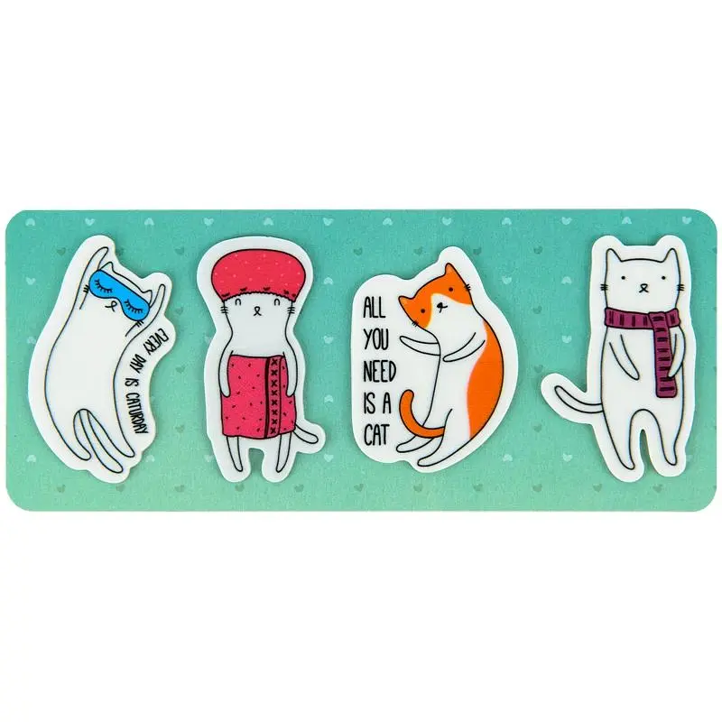 Закладки пластикові Kite Cats, 35х50 мм, 80 шт. (K22-479-6) - фото 2