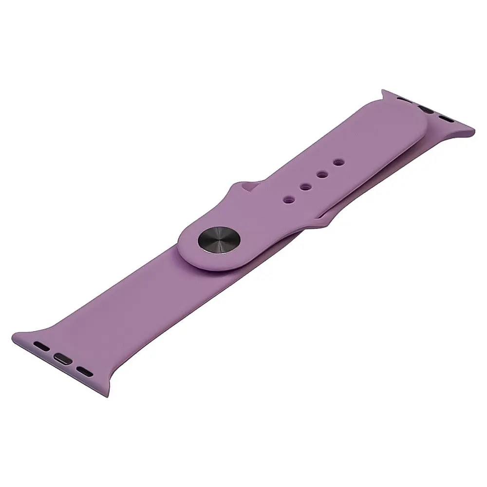 Силиконовый ремешок для Apple Watch Sport Band 42/44/45 мм размер L цвет 07 - фото 2