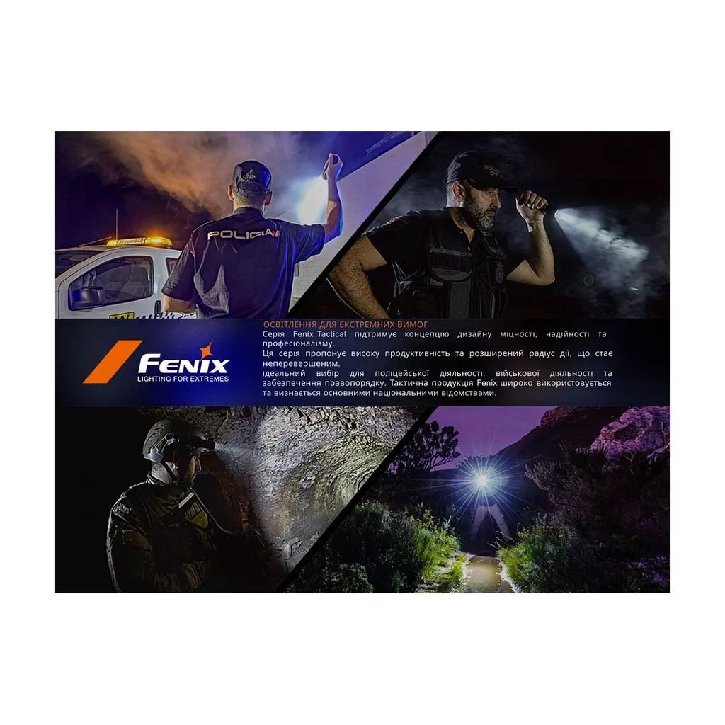 Ліхтар Fenix PD35R ACE тактичний 2000 лм (PD35RACE) - фото 7