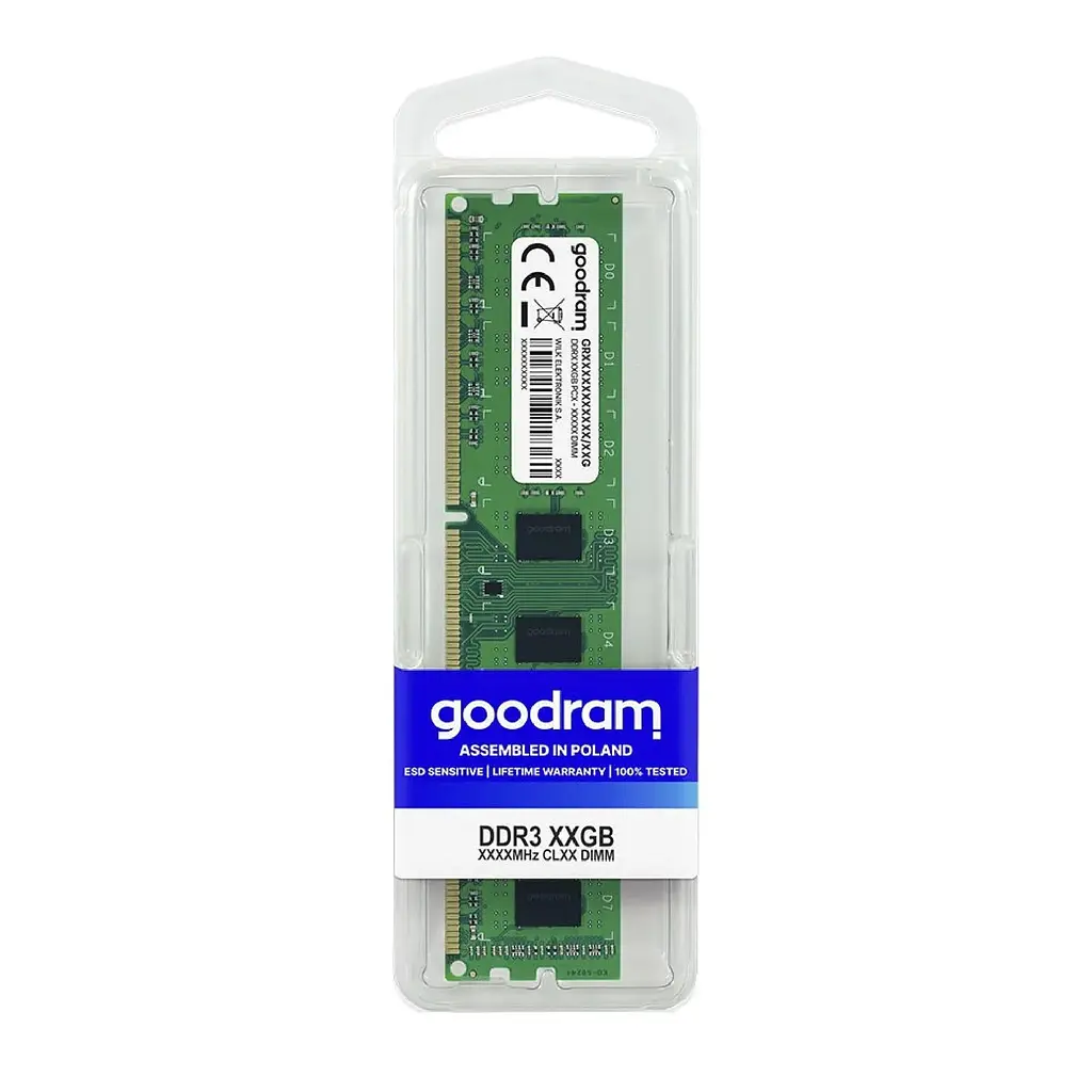 Модуль пам'яті GoodRam DDR3 8Gb 1600 MHz (GR1600D3V64L11/8G) - фото 2