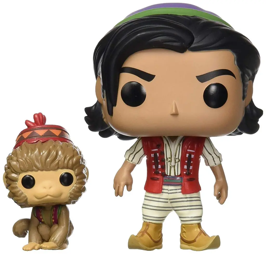Фигурка Funko Pop Аладдин и Абу Дисней Аладин Aladdin & Abu Disney Aladdin 10см cartoon АА 538 - фото 2