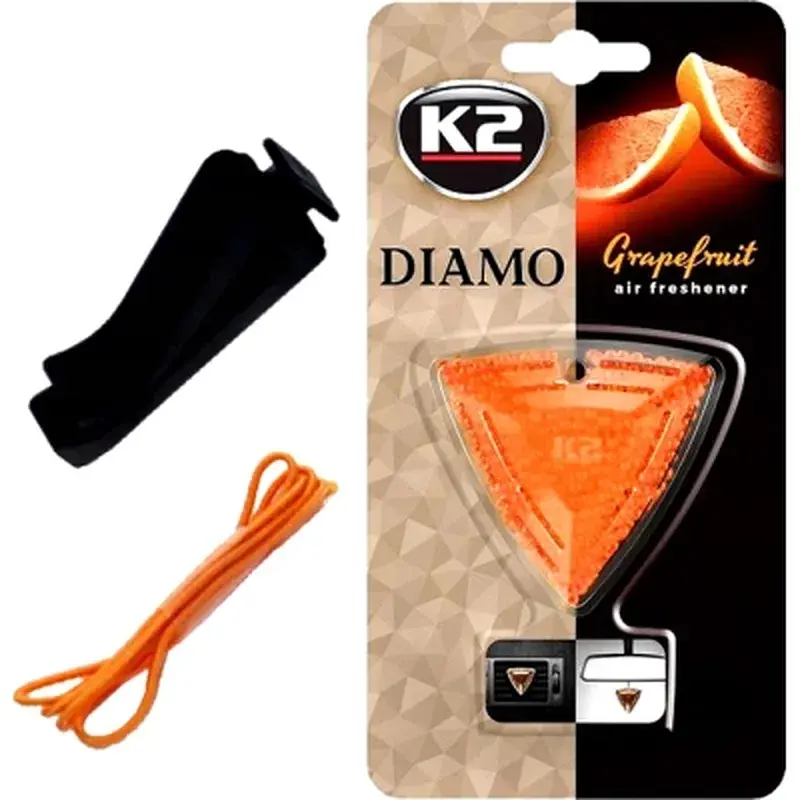 Ароматизатор для автомобіля K2 Diamo "Грейпфрут" 15 г (V88GRA) - фото 4