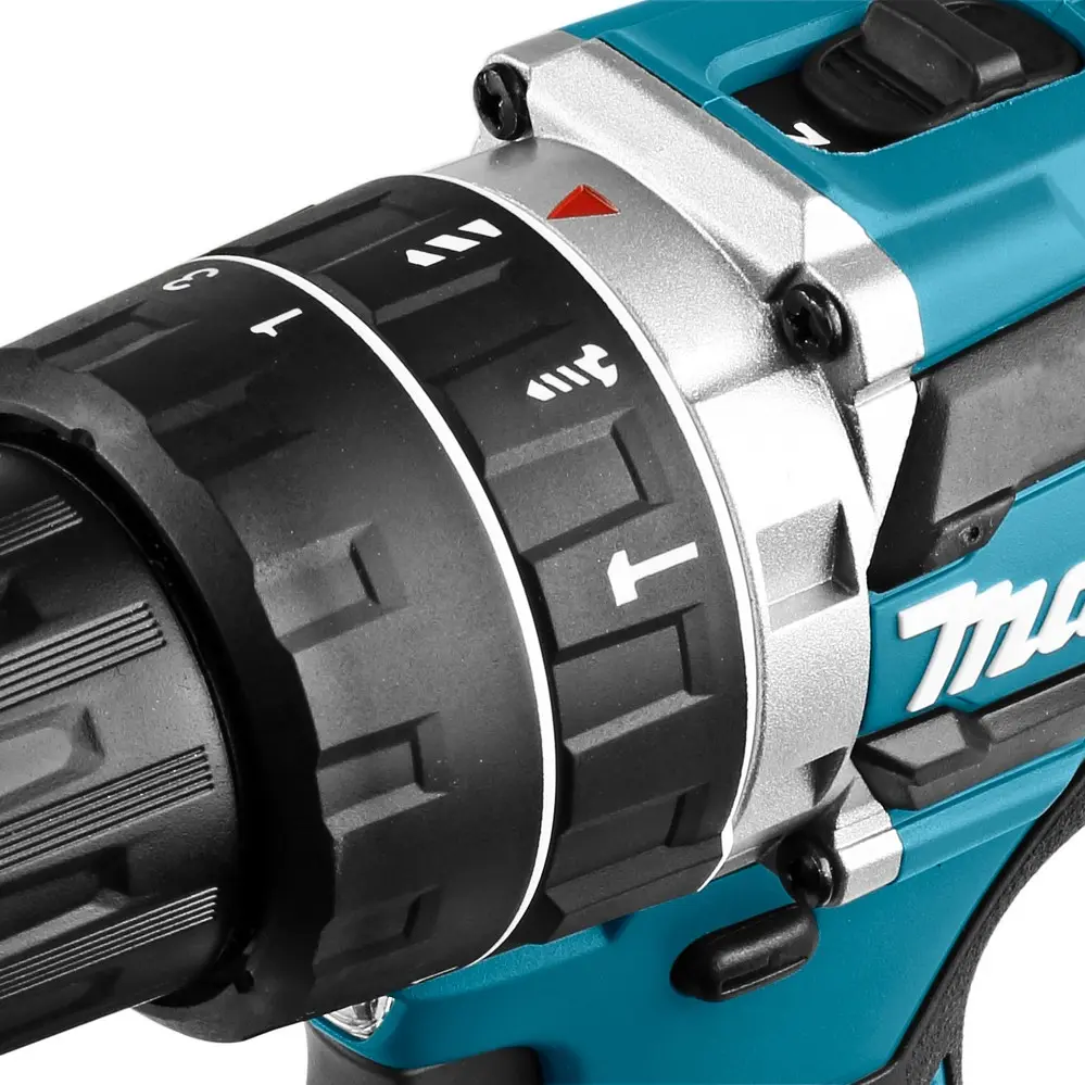 Шурупокрут-дриль акумуляторний Makita DHP484RTE (54 Нм, 1.5-13 мм, BL, LXT) - фото 6