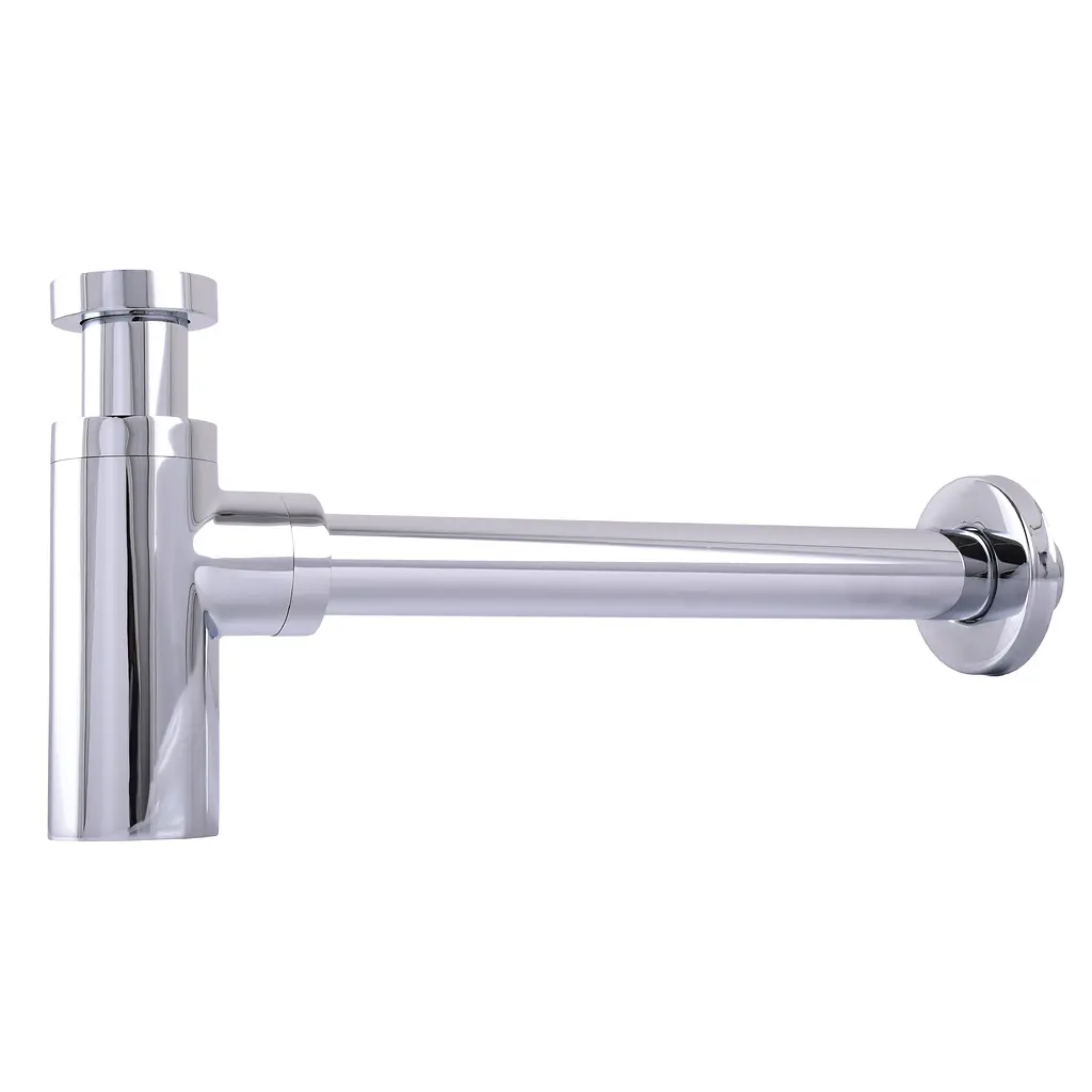 Сифон для раковини циліндричний Globus Lux GSB-32-125-00 1 1/4 ″, хром, латунь - фото 4