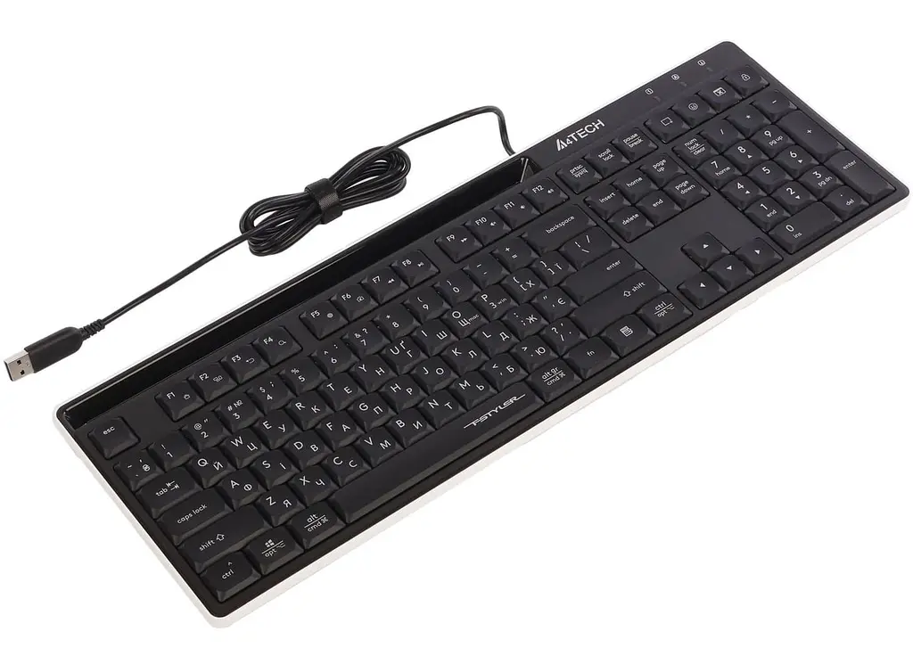 Клавіатура A4Tech Fstyler FX72 USB Black (FX72 (Black)) - фото 4