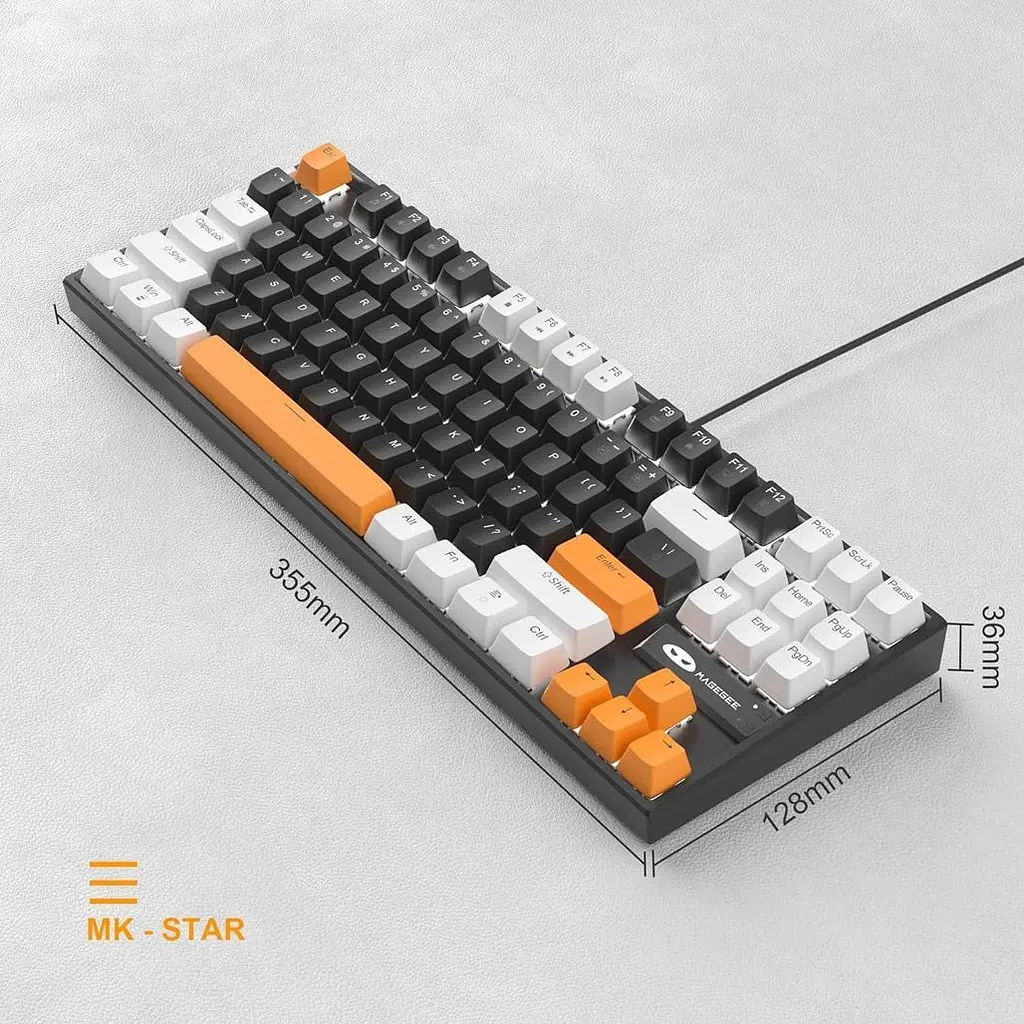 Клавиатура MageGee MK-Star Brown Switch Carbon B (6971969727311-UA) - фото 8