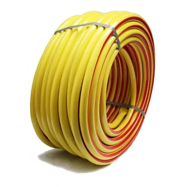 Шланг для полива Evci Plastik SUNNY 3-слойный Ø 1/2" 50 м Желтый 30412 - фото 3
