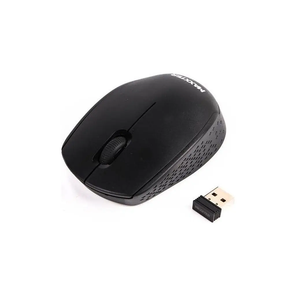 Мишка Maxxter Wireless Black (Mr-420)