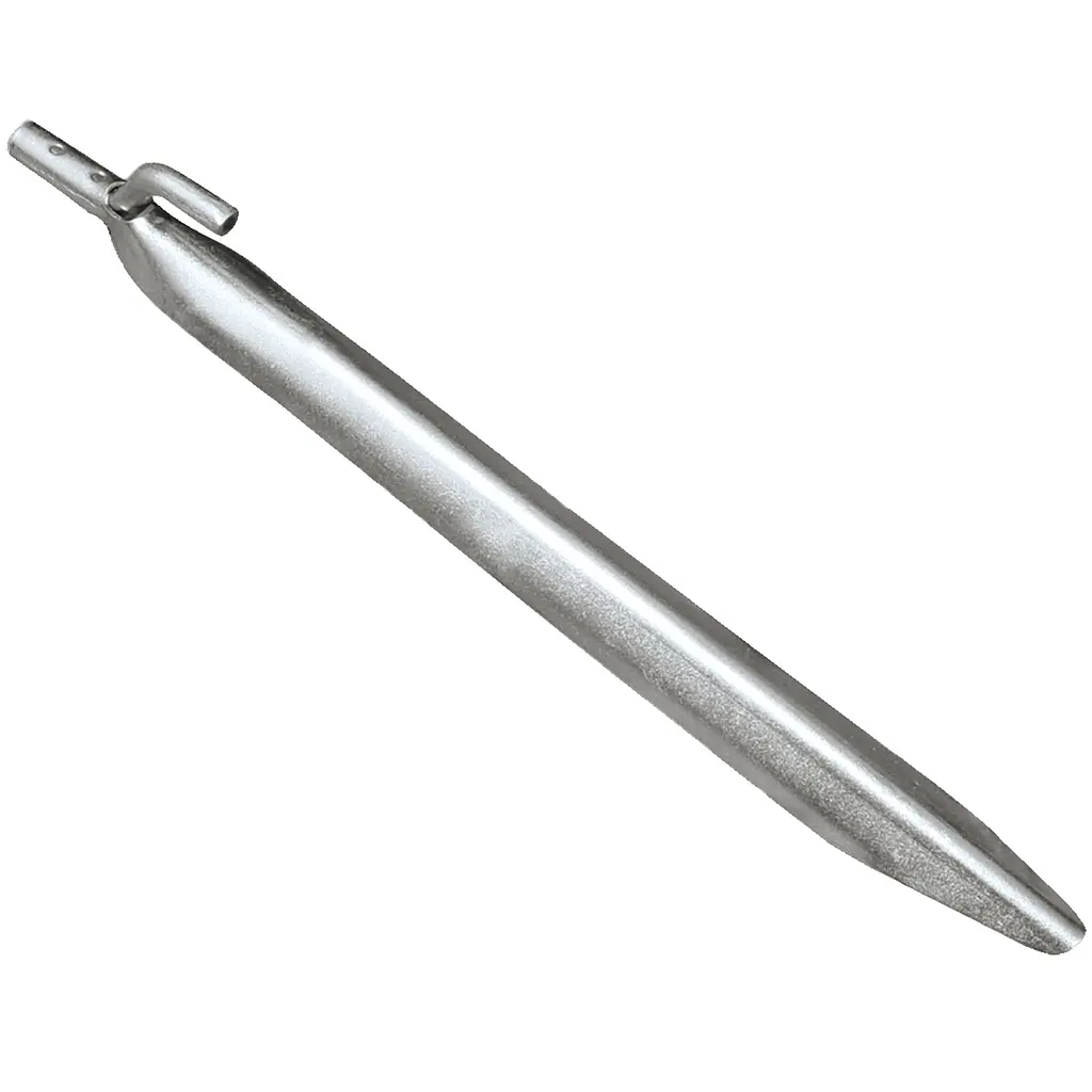 Кілки High Peak Steel V-Peg with Hook 24 см 6 шт. Silver (42209) - фото 2