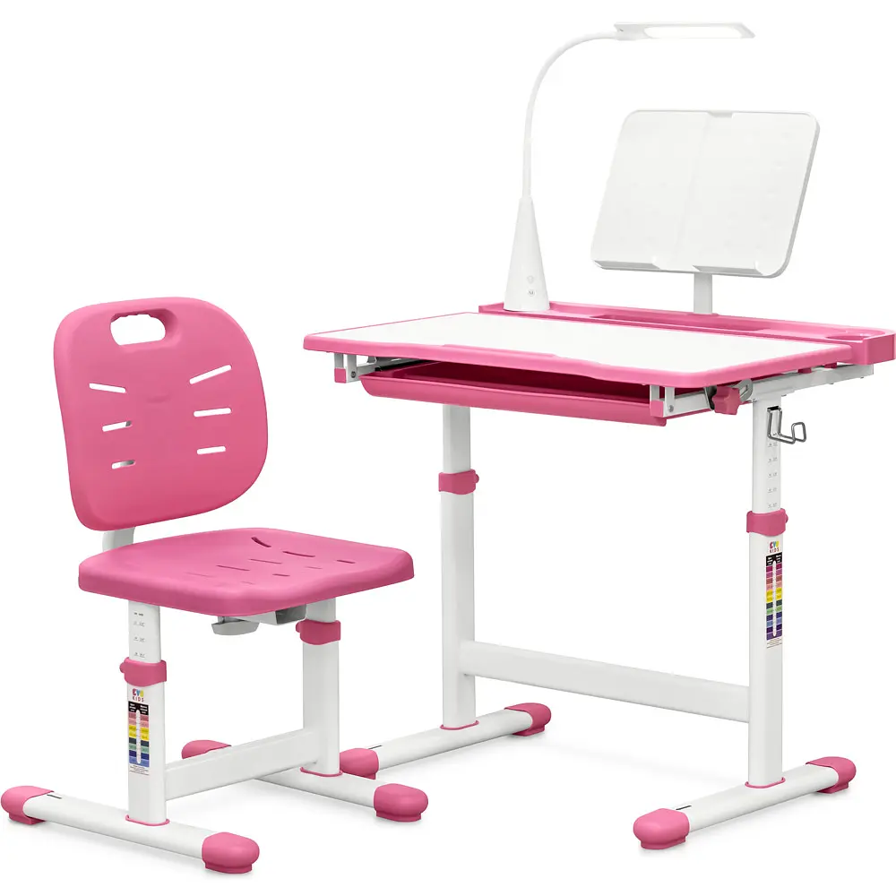Комплект Evo-kids (стілець+стіл+полиця+лампа) Evo-17 PN Ergo (арт. Evo-17 PN Ergo) - фото 2