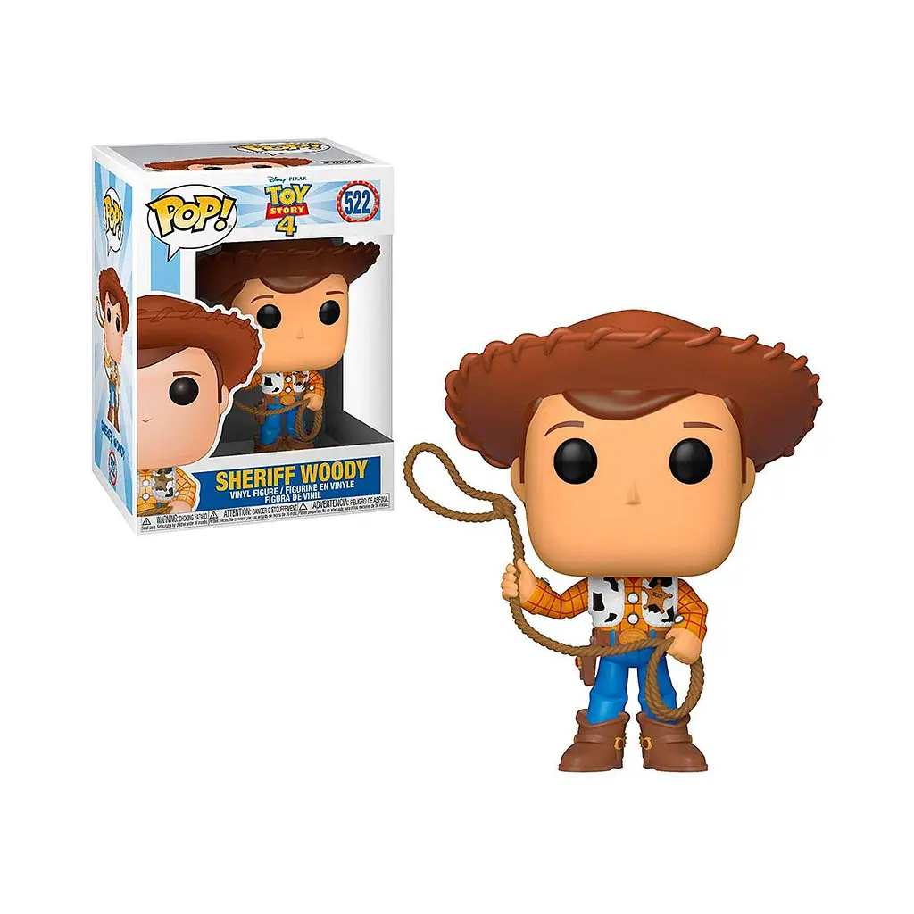 Ігрова фігурка FUNKO POP! серії "Історія іграшок 4" - ШЕРИФ ВУДІ Funko 37383 - фото 2