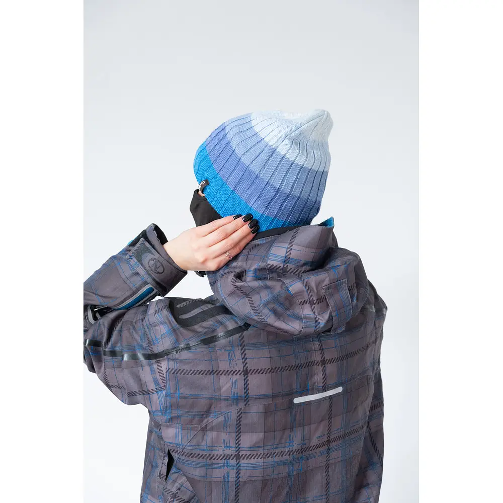 Шапка водонепроникна Dexshell Beanie Gradient (56-58cm) блакитний - фото 6