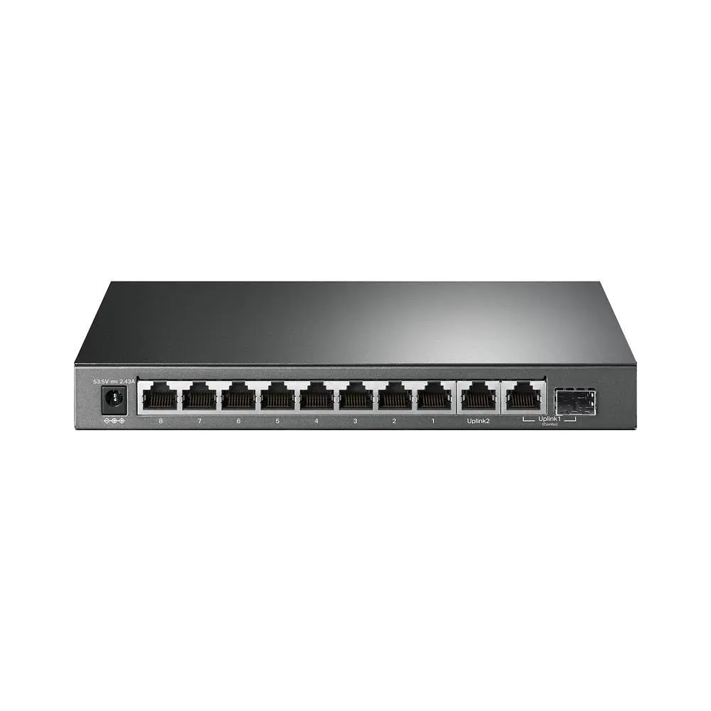 10-портовий гігабітний комутатор з 8 РоЕ+ портами, TL-SG1210MP TP-LINK - фото 3