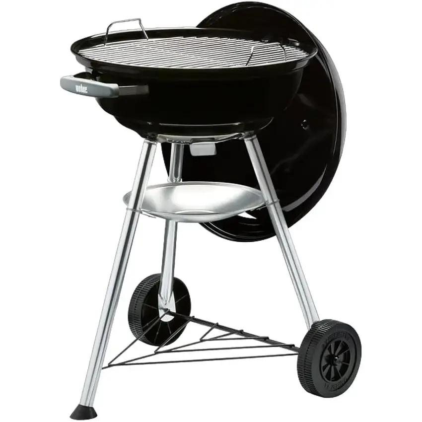 Вугільний гриль Weber Compact Kettle, 47 см, чорний (1221004) - фото 2