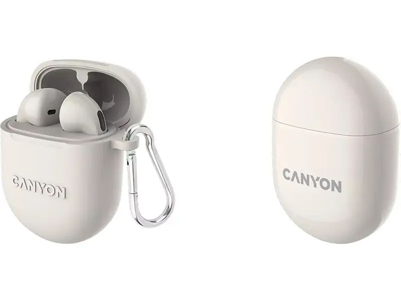 Навушники Canyon TWS-6 Beige (CNS-TWS6BE) - фото 4