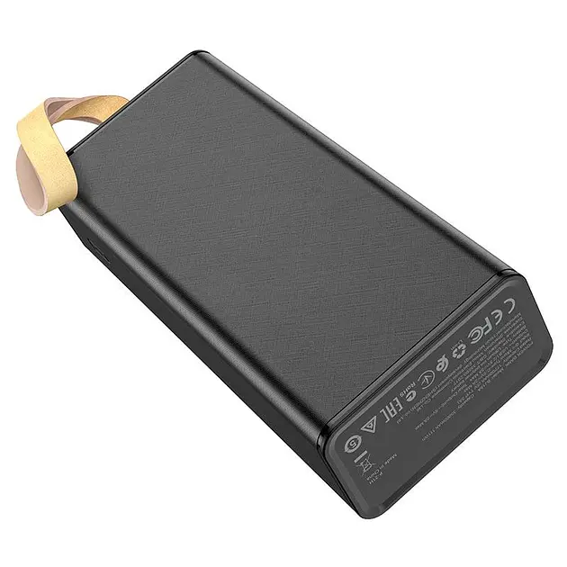 Универсальная мобильная батарея Power Bank Borofone BJ18A 30000mAh (Черный) - фото 4