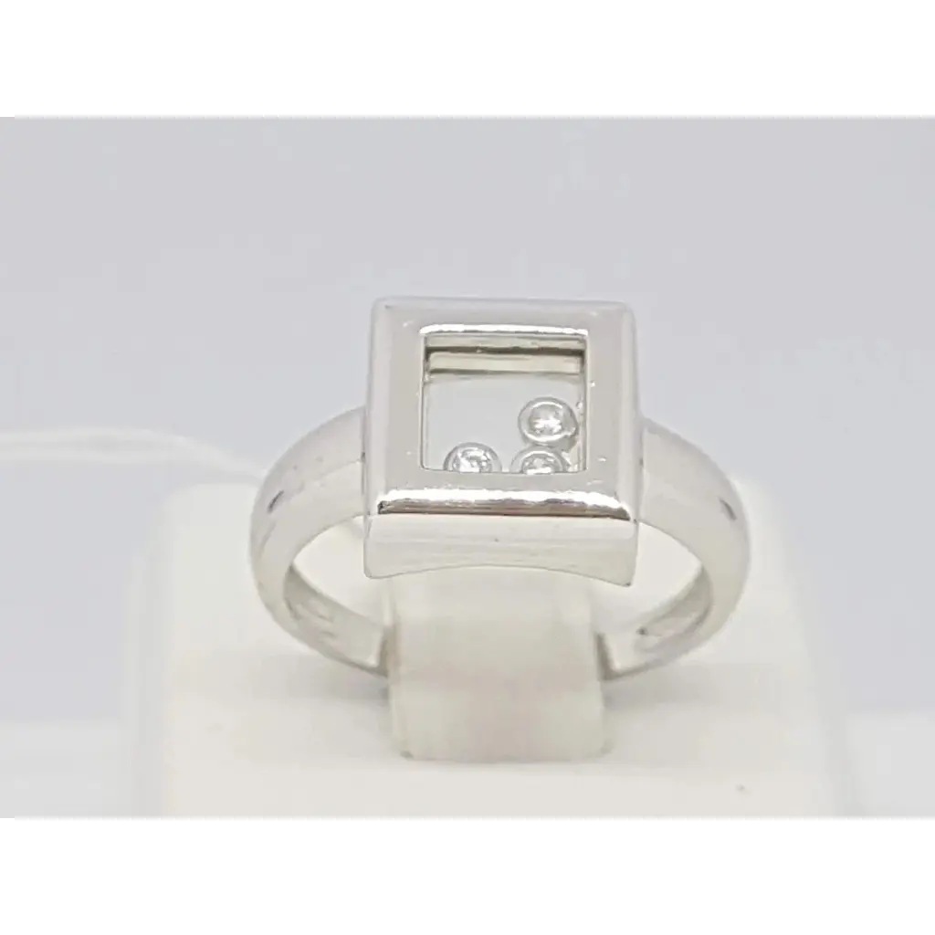 Золоте кільце Столична Ювелірна Фабрика з фіанітами. 150855Б 18 - фото 2