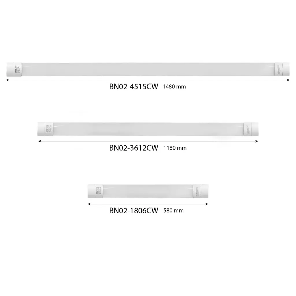 LED світильник лінійний магістральний Videx BN02 45W 1.5М 4000K-5000K-6500K білий (29300-000) - фото 13