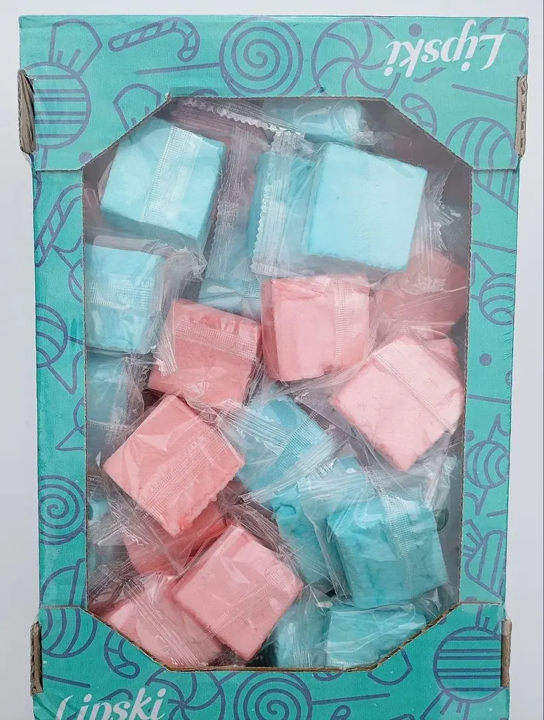 Цукерки пастила зі смаком Bubble gum 1,6кг