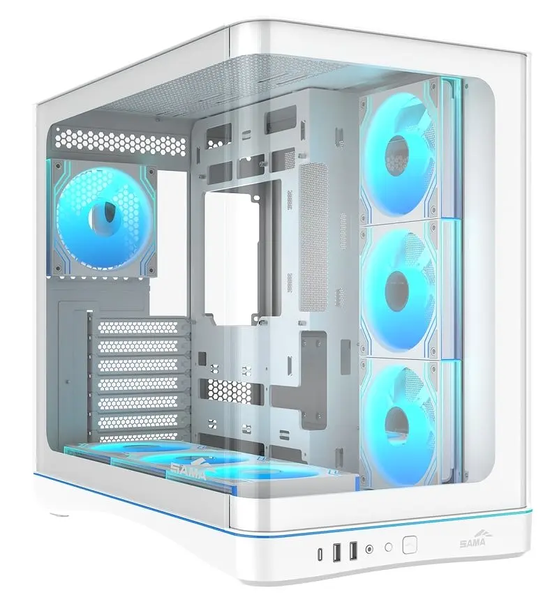 Корпус SAMA V62 без БЖ (V62-WHADA7X1-GL) White