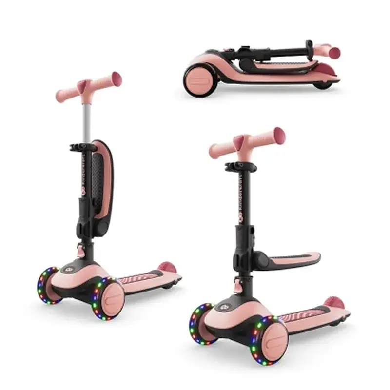 Самокат Kinderkraft Halley 2 Rose Pink (KRHALL02PNK0000) (5902533930173)