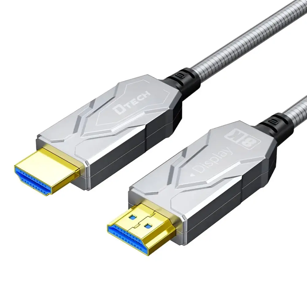 Кабель оптичний армований HDMI 2.1 70m Dtech DT-HF8070K (74-00152) - фото 5