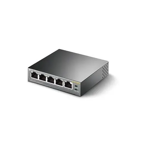 Комутатор TL-SF1005P, 5x10/100Mb/s, 4xPoE 56W, пластиковий корпус TP-Link teh0028270 - фото 3