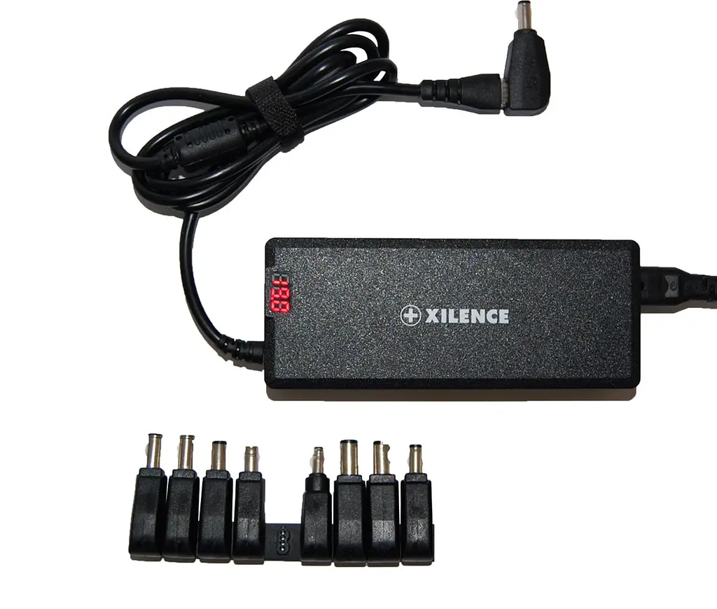 Адаптер живлення для ноутбука Xilence 90W Mini Universal Чорний (SPS-XP-LP90.XM010)