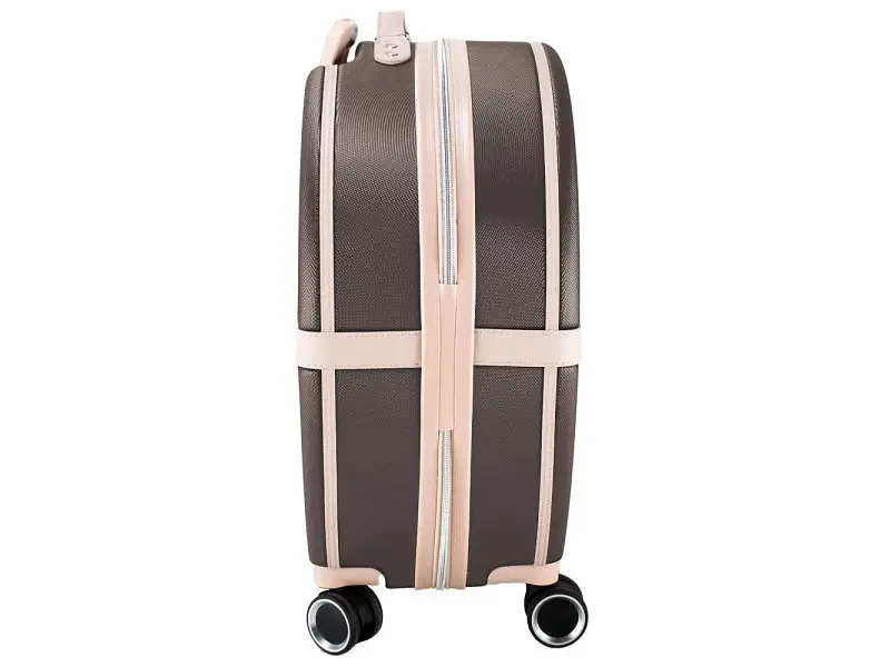 Чемодан Semi Line 20 S Brown/Pink Cream (T5673-2) - фото 6