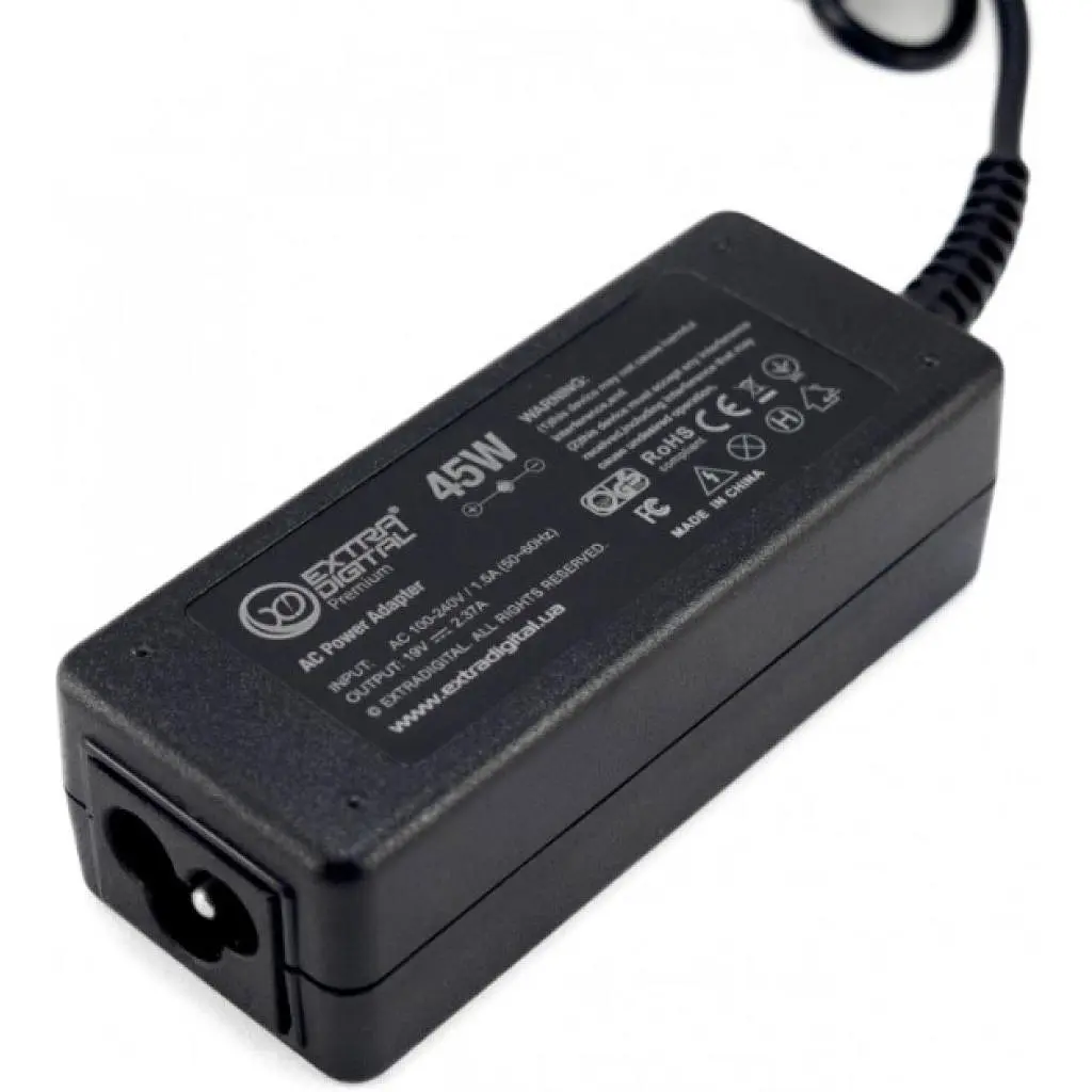 Блок живлення до ноутбуку Extradigital Acer 19V, 2.37A, 45W (3.0x1.1) (PSA3875) - фото 3