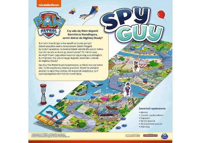 Настольная игра Trefl Шпион: Щенячий патруль (Spy Guy Paw Patrol) (02735) - фото 2