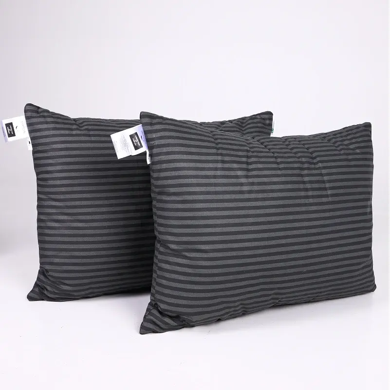 Набор MirSon №1086 Сolor Fun Line Stripe Black Bamboo 155 х 215 см черный (2200010881479) - фото 4