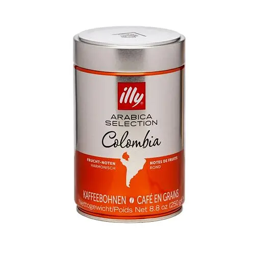 Кава в зернах Illy Espresso Columbia Колумбія 250 г (ящик 12 шт) - фото 2