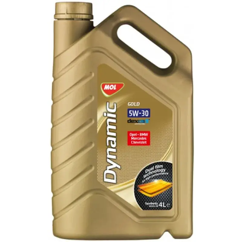 Моторна олива MOL Dynamic Gold 5W-30 4л (13301107)